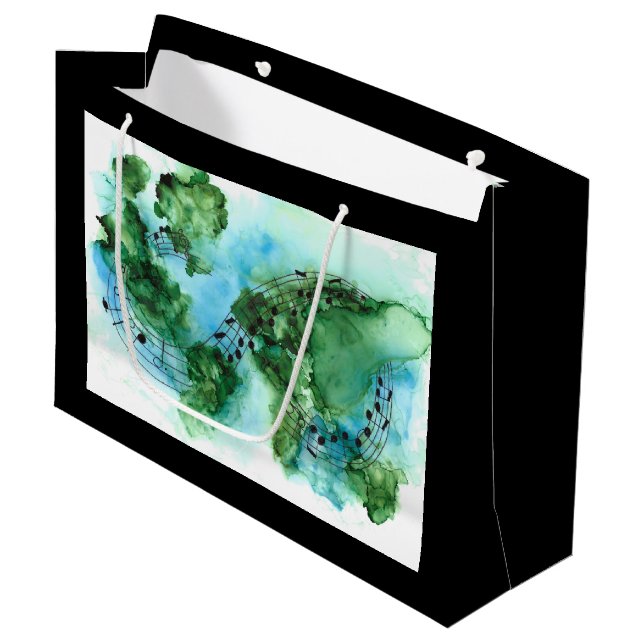 What the world needs now is love sweet love large gift bag (Front Angled)