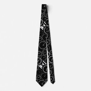 What time is it.b L Black BG Tie