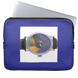 What Time Is It? Decorative Laptop Sleeve