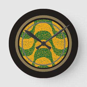 what time is it? round clock