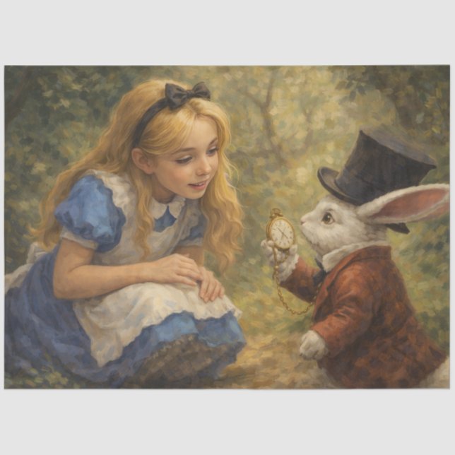 What time is it? tissue paper (Front)