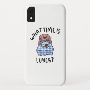 What time is lunch Case-Mate iPhone case