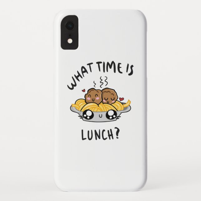 What Time Is Lunch Case-Mate iPhone Case (Back)