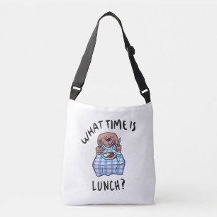 What time is lunch crossbody bag
