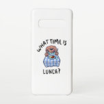 What time is lunch samsung galaxy case<br><div class="desc">What time is lunch? Lovely funny dog at the table ready to have lunch. A perfect match for kids as well as for adults.</div>