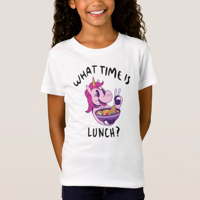 What time is lunch T-Shirt (Front)