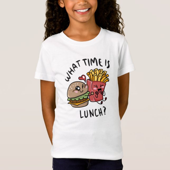 What time is lunch T-Shirt (Front)