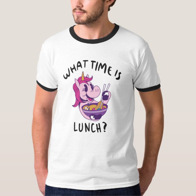 What time is lunch T-Shirt (Front)
