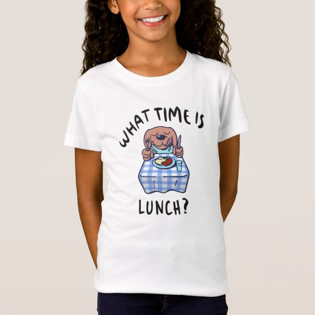 What time is lunch T-Shirt (Front)