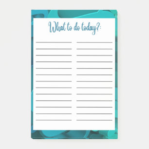 WHAT TO DO LIST: POST-IT NOTES