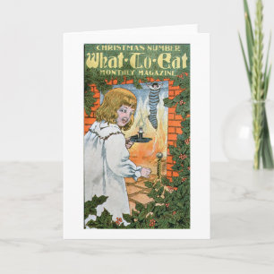 'What To Eat Magazine, Christmas Number' (colour l Holiday Card
