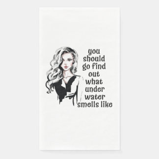 What Underwater Smells like Napkin