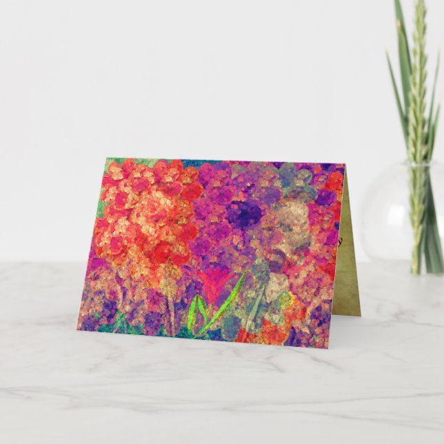 What Van Gogh Didn't Know (Personalised) Holiday Card (Front)