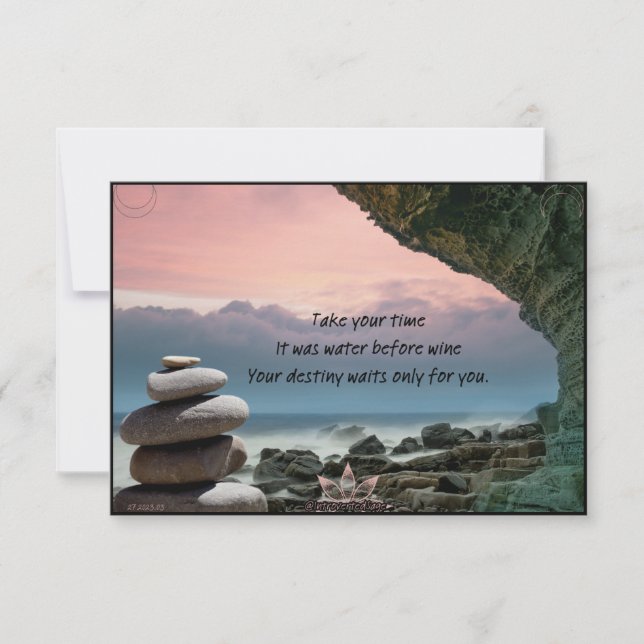 What Waits Invitation (blank) (Front)