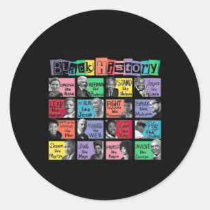 What We Learn From Black History Sticker
