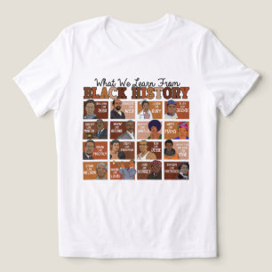 What We Learn From Black History Tri-Blend Shirt