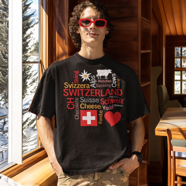 What We Love About Switzerland T-Shirt (Creator Uploaded)