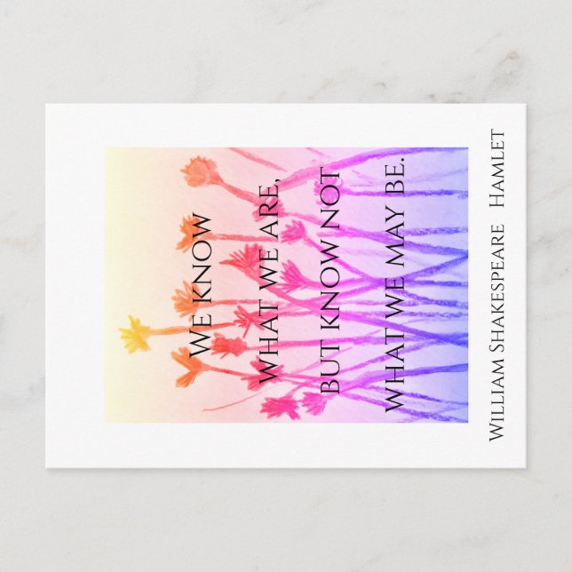 What We May Be  (Hamlet) Postcard (Front)