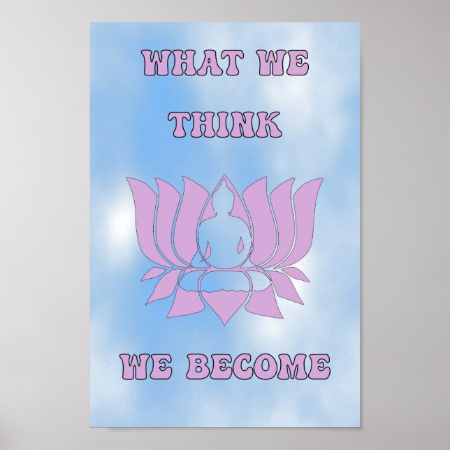 What We Think We Become Poster (Front)