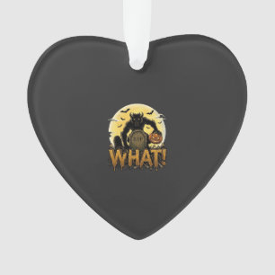 What Werewolf Pumpkin Tombstone Full Moon Ornament
