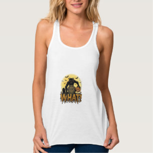 What Werewolf Pumpkin Tombstone Full Moon Singlet