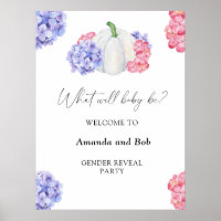 What will baby be gender reveal welcome