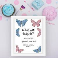 What will baby be gender reveal welcome
