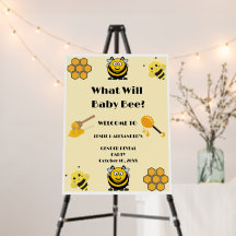 What Will Baby Bee gender reveal party