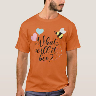 What Will It Bee Great Funny Gender Reveal  T-Shirt