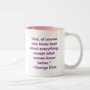What women know better Two-Tone coffee mug