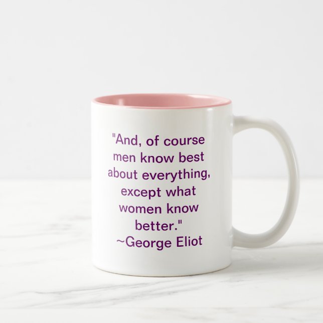 What women know better Two-Tone coffee mug (Right)
