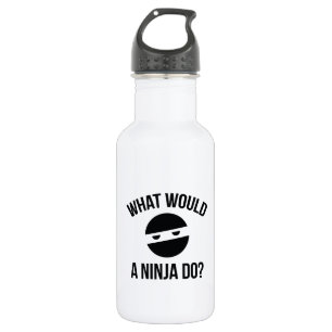 What Would A Ninja Do? 532 Ml Water Bottle