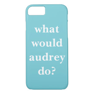 What Would Audrey Do? Case-Mate iPhone Case