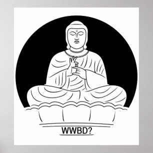 What Would Buddha Do? Poster