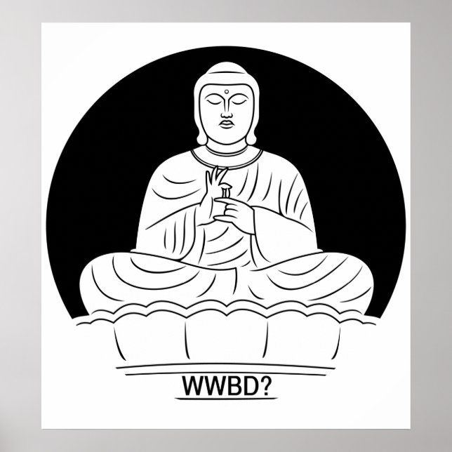 What Would Buddha Do? Poster (Front)