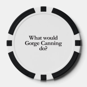 what would gorge canning do poker chips