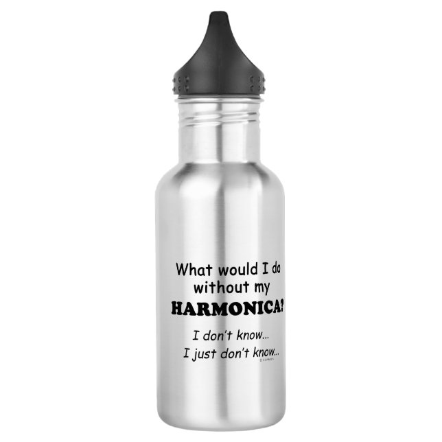What Would I Do, Harmonica 532 Ml Water Bottle (Left)