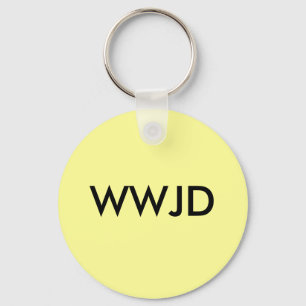 What Would Jesus Do Key Ring