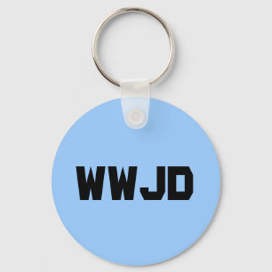 What Would Jesus Do Key Ring
