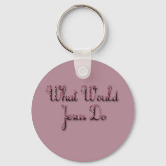 What Would Jesus Do Keychain