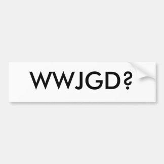 What Would John Galt Do? Bumper Sticker