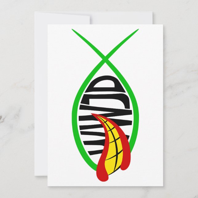 What Would Joker Do? Holiday Card (Front)