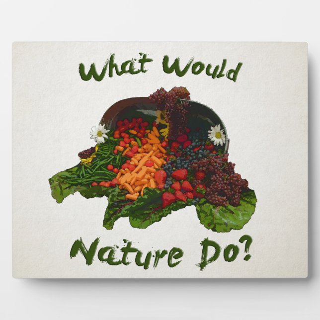 What Would Nature Do Plaque (Front)