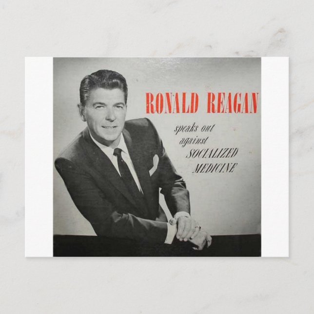 What would Reagan do? Postcard (Front)