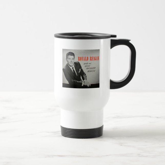 What would Reagan do? Travel Mug (Right)