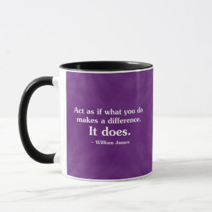 What you do can make a difference 2 mug