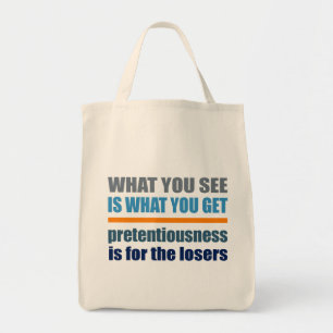 What You See Is What You Get bag