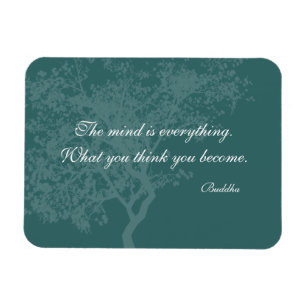 What You Think You Become Quote - Buddha Magnets