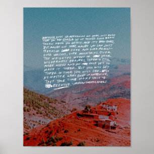 Whatever ends up happening out here, poster