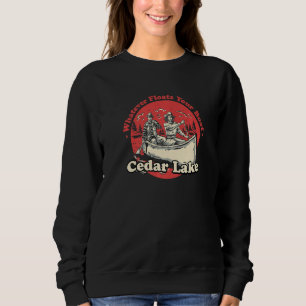 Whatever Floats Your Boat Cedar Lake Sayings India Sweatshirt